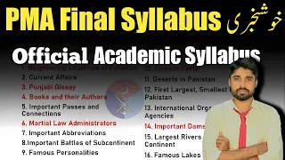 PMA Long Course Official Academic Syllabus | ISSB Initial Test Preparation