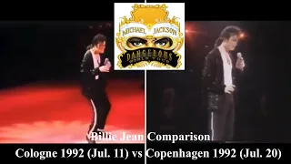 Michael Jackson - Billie Jean Comparison DWT - Cologne (Jul. 11) vs Copenhagen (Jul. 20)