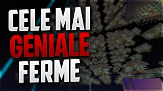 CELE MAI GENIALE FERME AUTOMATE PE MINECRAFT!