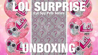 Vlog #23 || LOL SURPRISE EYE SPY PET SERIES || Rise ‘n Shine ||