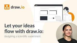 Let your ideas flow with draw.io: designing a scientific experiment