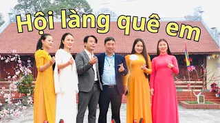 Hát Chèo Về Lễ Hội Quê Hương Mới Nhất 2024- Hội Làng Quê Em ( Lời D Đ Nghiêm) Tốp Nữ Nhà Hát chèo HD