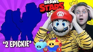 🔥TRAFILIŚMY 2x EPICKIE BRAWLERY! OPENING MEGA BOX z Bratem! | Brawl Stars *wydałem 200zł*