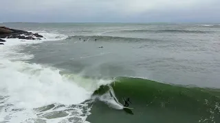 Surfing Good Harbor Beach - Dec 17 2022