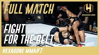 FIGHT FOR THE BELT ! (FULL FIGHT) | SAMANTHA JEAN FRANÇOIS vs ANDRESSA ROCHA | HX MMA#7