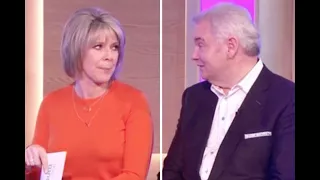 'I'm a swinger' Eamonn Holmes quip leaves Ruth Langsford blushing on TV