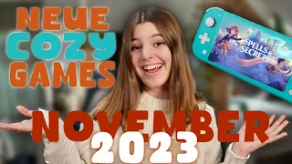 Neue COZY GAMES im NOVEMBER 2023 | New Game Releases - Cozy Game News