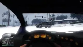 GTA 5 online winter snow fun