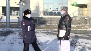 В Казани сотрудники ГИБДД помогли вовремя доставить девушку в роддом