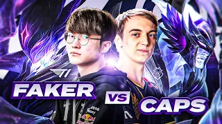 FAKER vs CAPS in KOREAN SOLOQ... *CRAZY 1v1s*