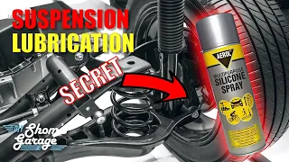 Suspension maintenance & lubrication. Prevent noise and increase life of suspension parts