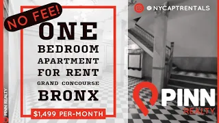 One Bedroom Apartment For Rent | Bronx NYC Apartment Tour | 2080 Grand Concourse | Pinn Realty