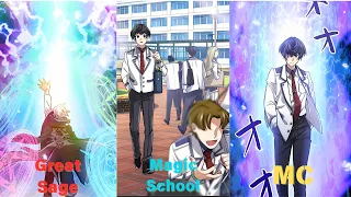 OP MC Has Unlimited Magic And Attends Magic School After Reincarnating Into The Future Manhwa Recap