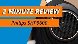 $130 open-back headphones tested - Philips SHP9600 review