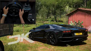 1500HP Lamborghini Aventador LP 700-4 - Forza Horizon 5 | Thrustmaster t300RS gameplay