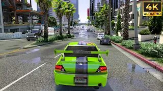 GTA 5 ULTRA REALISTIC GRAPHIC 4K GAMEPLAY | GTA V AFTERNOON RIDE | GTA V SATISFYING GAMEPLAY