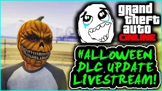 GTA 5 HALLOWEEN DLC UPDATE ANGELS VS DEVILS WITH NEW MASKS AND CARS GAMEPLAY LIVESTREAM!