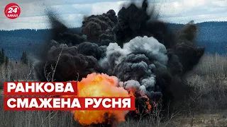 🔥 колону окупантів у засаді потужно демілітаризували на Донеччині - 24 канал