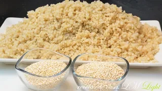 COMO LAVAR Y COCER O COCINAR  LA QUINOA SIEMPRE PERFECTA