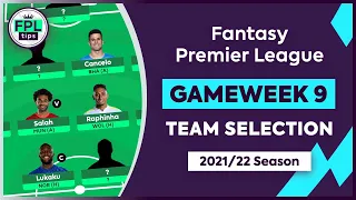 FPL GW9: TEAM SELECTION | Keep or Sell Antonio? | Gameweek 9 | Fantasy Premier League Tips 2021/22