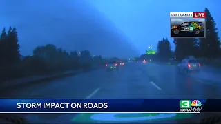 Northern California Winter Storm | Feb. 4 impacts at 7 a.m.