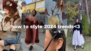 styling 2024 trends! as seen on pinterest vs IRL!