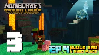 Minecraft Story Mode - Part 3 [Episode 4: Block and A Hard Place] PS4 Walkthrough Gameplay