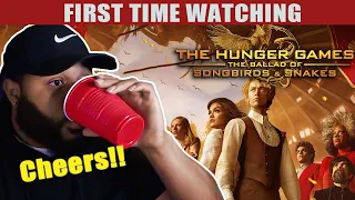 THE HUNGER GAMES: THE BALLAD OF SONGBIRDS & SNAKES REACTION!! | SNOW LANDS ON TOP