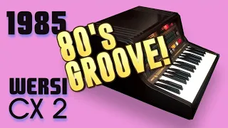 WERSI CX2 WERSIMATIC Analog Groove Box 1985 | HD DEMO | SAMPLE PACK