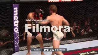 UFC189 Chad Mendes vs Conor McGregor