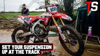 3 FAILS! + SETTING YOUR MOTOCROSS SUSPENSION UP AT THE TRACK PART 2