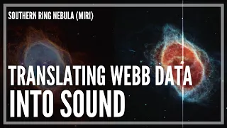 Webb Telescope Data, Translated to Sound — Southern Ring Nebula: Mid-Infrared