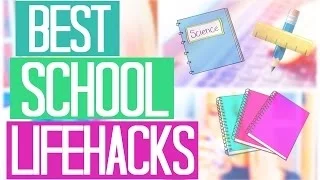 СНОВА В ШКОЛУ ϟ BACK TO SCHOOL 2016 ❃ ЛАЙФХАКИ ДЛЯ ШКОЛЫ // Школьные лайфхаки и советы