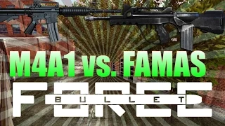 Bullet Force: M4A1 vs. FAMAS!