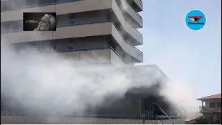 Fire guts Kantamanto GCB Bank Tower