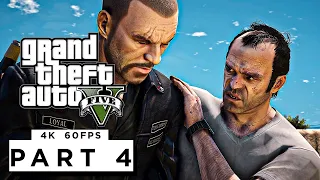 GRAND THEFT AUTO 5 Walkthrough Gameplay Part 4 - (PC 4K 60FPS) RTX 3090 MAX SETTINGS