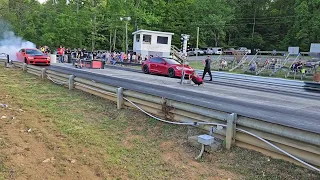 💥💯 NO PREP ON SKETCHY TRACK.  Tesla Plaid  Vs 797hp Charger Redeye * Daily driver class round 2.