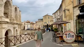 Arles | France - Walking - Fondation Vincent Van Gogh - Pl. du Forum - Amphithéâtre - LUMA - 4K