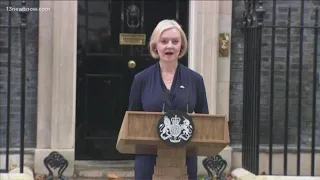 British Prime Minister Liz Truss resigns after just 45 days