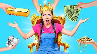 I was ADOPTED by a STAR - RICH VS BROKE | Billionaire Family - Funny Relatable by La La Life School