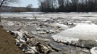 Затор на реке Ай. Видео с места событий