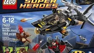 Lego DC Comics Super Heroes Batman Man Bat Attack Speed Build