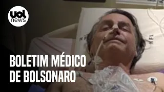 Bolsonaro não tem previsão de alta, mas apresenta evolução em estado de saúde, diz boletim médico