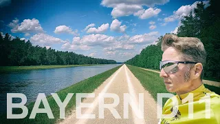 Fahrradtour durch Deutschland D11 Radweg Oberbayern - Ostsee 🚴😀❤️ 565km in 4 Tagen Videonauts