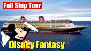 Disney Fantasy | Full Walkthrough Ship Tour & Review | Disney Cruise Line
