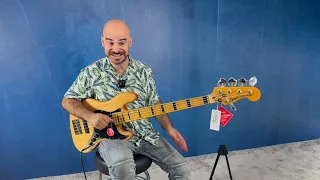 Squier Classic Vibe 70s Jazz Bass V. REVIEW.