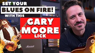 Let's work on a Gary Moore Lick Lesson