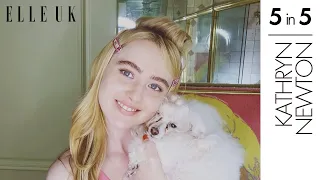 Big Little Lies' Kathryn Newton Looks Just Like Elle Woods In Her Barbiecore Beauty Tutorial