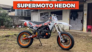 JADI PENGEN BERPALING KE KLX ATAU DT150 NI KALAU HASIL MODIFIKASINYA KAYA BEGINI