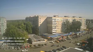 Timelapse 06-09-2019 - Новомосковск, Украина